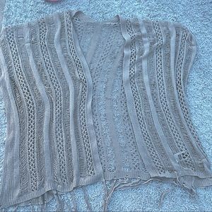 Cute open/see through cardigan